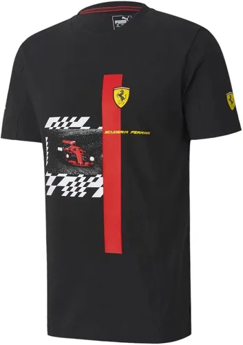 Miniatura 3 de PUMA Camiseta estampada Scuderia Ferrari para hombre
