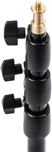 Miniatura 3 de Soporte de guepardo C8 con patas autocolapsadas, altura máxima de 8 pies, 3.6 libras, soporte de trípode de aluminio para estudio fotográfico