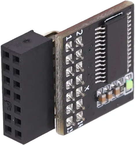 Miniatura 8 de TPM 2.0 módulo LPC 14pin tarjeta remota tarjeta de cifrado de seguridad para componentes electrónicos
