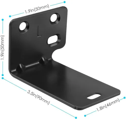 Miniatura 5 de Dinghosen Soporte de pared para barra de sonido debajo de TV, para Samsung, Sony, LG, Vizio, Bose, Onn, JBL, Polk Audio, TCL, Yamaha, Sonos, RCA