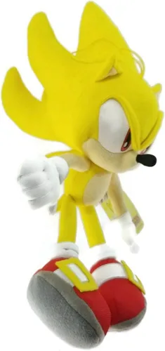 Miniatura 2 de Great Eastern GE-8958 Sonic The Hedgehog Plush - Super Sonic, 12 pulgadas