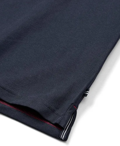 Miniatura 91 de Nautica playera polo clásica de mangas cortas, color sólido, para hombre