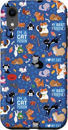 Miniatura 25 de Disney Carcasa para iPhone 17, diseño de gatos I Love My Cat