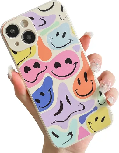 Miniatura 31 de Bonita funda para teléfono compatible con iPhone 13 Pro Max, fundas de silicona líquida, diseño femenino de caricaturas, goma de gel suave de negro