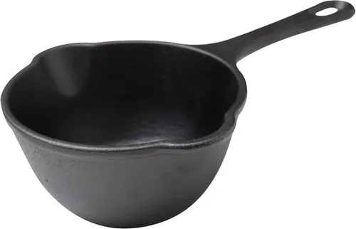 Miniatura 7 de Victoria Cacerola de hierro fundido, olla de fusión de hierro fundido, fabricada en Colombia, 2QT