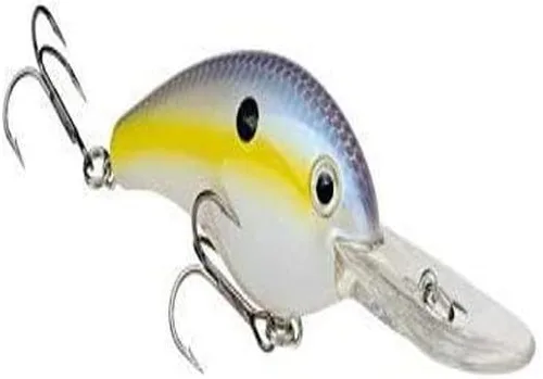Miniatura 13 de Strike King Pro Model 5XD Señuelo de pesca, crankbait de buceo profundo, pico curvado único, cámaras de sonajero flotantes, 5/8 onzas, inmersiones a