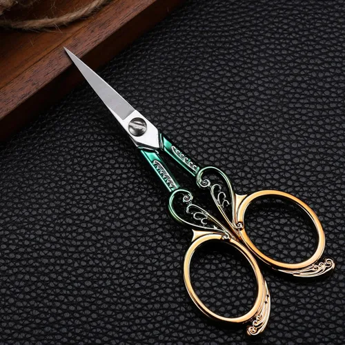 Miniatura 8 de YOUGUOM Tijeras de bordado, pequeñas tijeras de precisión afiladas para coser artesanías, herramientas de manualidades, costura, hilo de hilo