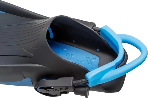 Miniatura 6 de Cressi Aletas cortas ajustables para adultos - Snorkel versátil tacón abierto para usar también descalzo - Maui: Hecho en Italia