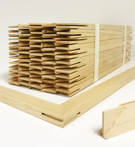 Miniatura 9 de WholeArtsFrames-com (SB6-075) - Barras de madera maciza de 0.75 pulgadas de profundidad de 6 pulgadas, marco de ensanchamiento de lienzo de madera