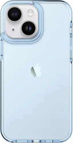ArtsEvo Funda diseñada para iPhone 15, protección contra caídas de 6.6 pies, funda protectora de cámara de cuerpo completo, color azul