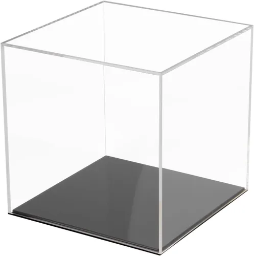 Miniatura 10 de Contenedores cuadrados de acrílico transparente con tapa, cajas de almacenamiento, figuras de acción para el hogar, juguetes organizadores