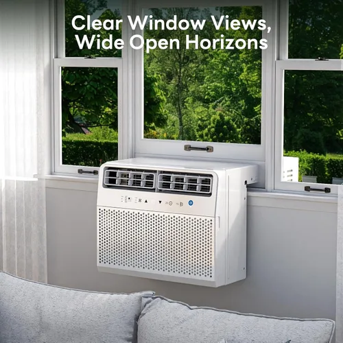 Miniatura 5 de ZAFRO Aire acondicionado de ventana en forma de U de 10,000 BTU que enfría hasta 450 pies cuadrados, unidades de aire acondicionado de ventana 6
