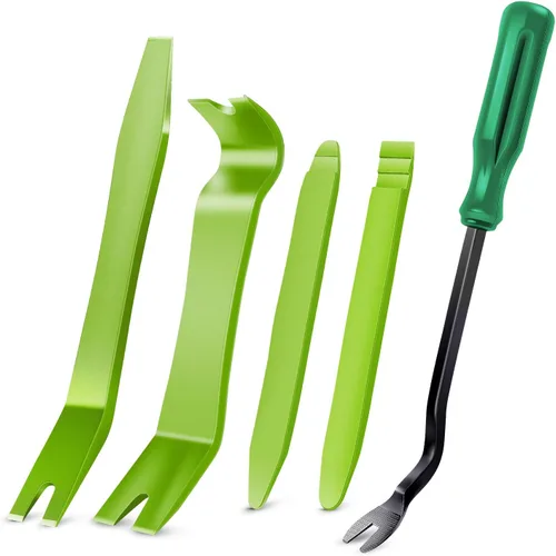 Miniatura 15 de GOOACC Kit de 5 piezas de herramientas de extracción de molduras de nylon para automóviles, kit de herramientas de extracción sin rayar para panel