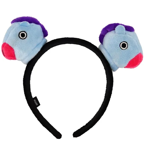 Miniatura 21 de Concept One BT21 LINE FRIENDS - Diadema bordada de felpa 3D para mujer, Chimmy