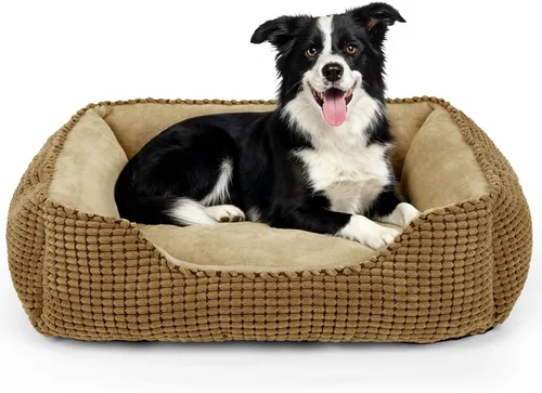 Miniatura 19 de MIXJOY Camas para Perros Pequeños, Camas para Gatos de Interior Lavables, Calmante para Mascotas Perro de Tamaño Pequeño, Camas Rectangulares Suaves
