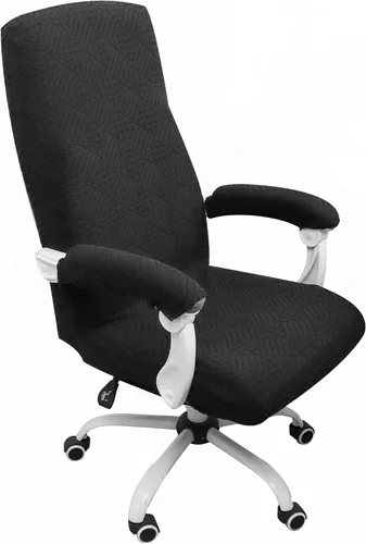 Miniatura 63 de Forcheer - Fundas elásticas para reposabrazos de silla de oficina, resistentes al agua, de Spandex y Jacquard, para sillas de oficina y computadora