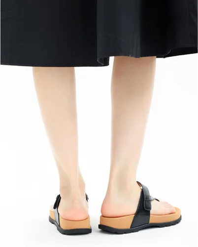 Miniatura 7 de Sandalias planas ortopédicas para mujer con cómodo soporte de arco para uso casual y diario