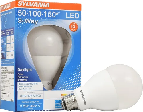 Miniatura 6 de Sylvania - Bombilla LED A21, 23 W, equivalente a 150 W, regulable, 2600 lúmenes, 2700 K, blanco suave, 1 paquete (79714)