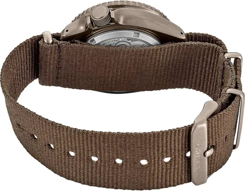 Miniatura 3 de SEIKO SRPD85 5 - Reloj deportivo para hombre color marrón 1673in acero inoxidable