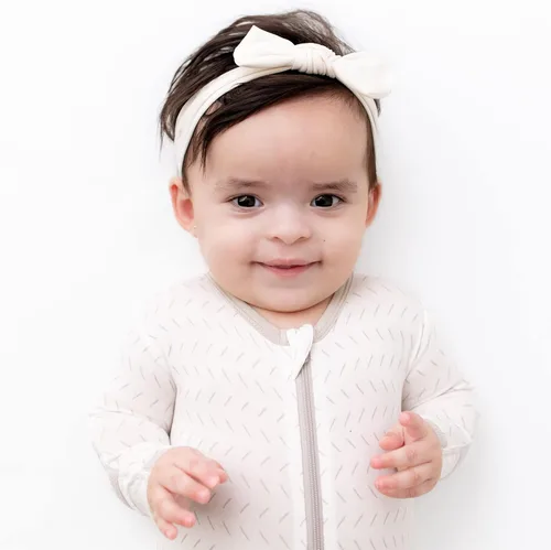 Miniatura 5 de Bamboo Little Pijama suave de bambú para bebés, cierre de cremallera, 0-24 meses