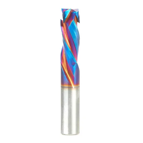 Miniatura 39 de Amana Tool Spektra Extreme Tool Life - Broca de router espiral de compresión CNC de carburo sólido, 46010-K, 3/8 D x 1-1/8 CH x 3/8 vástago x 3