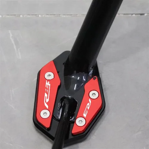 Miniatura 3 de Soporte de extensión lateral de pie para motocicleta para Yamaha YZF R3 R25 MT03 MT25 2019 2022 MT 03 25 R 3 25 (color: MT03 azul)