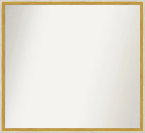 Miniatura 262 de Amanti Art Espejo de baño blanco para sobre el fregadero, 32 x 45 pulgadas, espejo de tocador rectangular blanco esbelto, marco de madera moderno