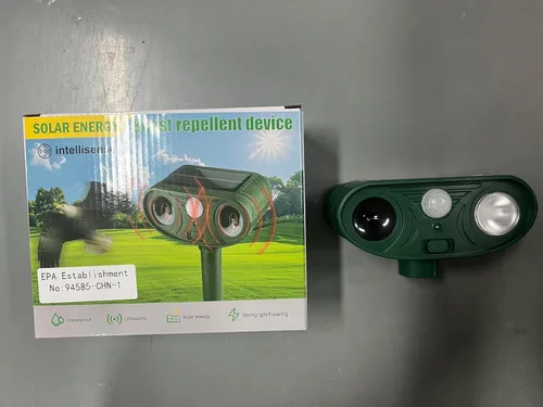 Miniatura 9 de Sonic Fortress Pro - Dispositivos repelentes de ciervos 2026, repelente de mapache para exteriores, ardilla, Fortress Pro, IP65, repelente