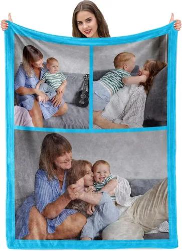 Miniatura 68 de Manta personalizada con imagen, mantas personalizadas para adultos y niños, manta de fotos personalizable, mantas personalizadas como regalo para 5