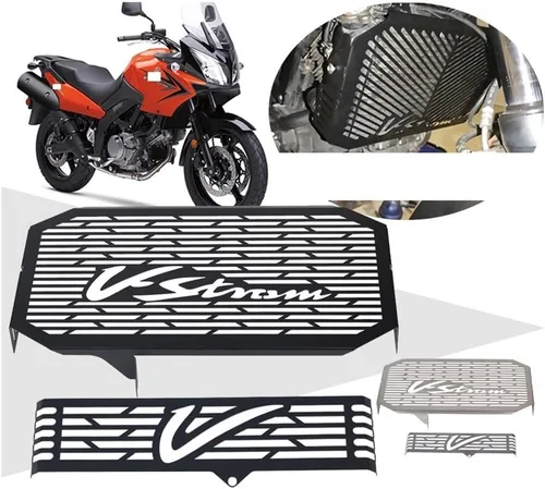 Miniatura 2 de Protector de rejilla de radiador para Suzuki VSTROM DL650 V-Strom 650 DL 650 2004-2011 2010 Accesorios Cubierta protectora de radiador Protector