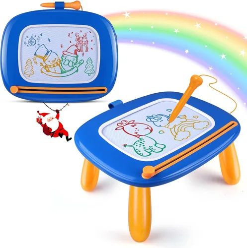 Miniatura 7 de Smasiagon Juguetes para niñas y niños, tablero de dibujo magnético para niños pequeños, tablero de garabatos de aprendizaje temprano escritura