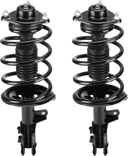Conjunto de amortiguador de puntal delantero con resorte helicoidal para Kia Forte Sedan y Forte Koup 2010-2013, Forte5 2012-2013, solo FWD,