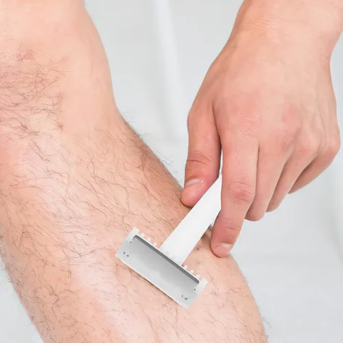 Miniatura 5 de Beaupretty Maquinilla de afeitar desechable para mujer, afeitadora corporal desechable, removedor de pelo manual para mujeres y hombres con piel