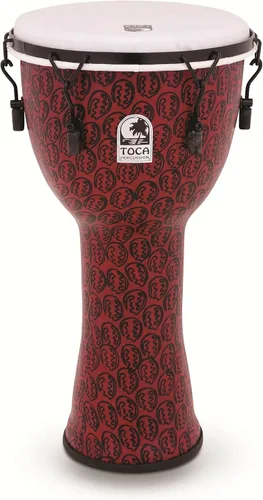 Miniatura 11 de Toca Freestyle II Mecánicamente Tuned Djembe - Puesta de sol africana