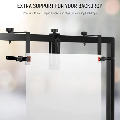 Miniatura 7 de NEEWER Soporte de cámara sobre mesa para tomas desde arriba, soporte de mesa resistente de acero para montaje de cámara, plataforma multidispositivo