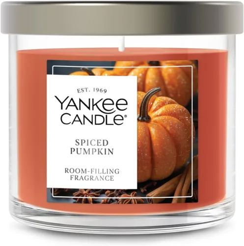 Yankee Candle - Vela perfumada en tarro pequeño con tiempo de combustión de hasta 40 horas, mezcla premium de cera vegetal para una combustión