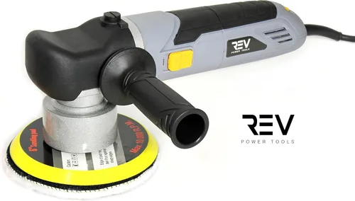 Miniatura 3 de VViViD REV Random Orbit Buffer & Pulidor, apto para pintura, 2000-6400 rpm, con 3 almohadillas de corte de pulido
