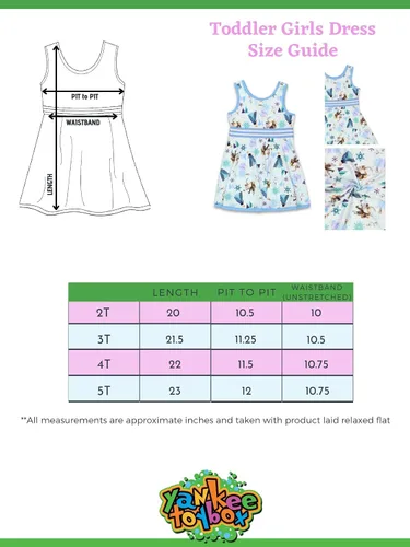 Miniatura 2 de Disney Frozen Toddler Girls Fit and Flare Ultra Soft Dress
