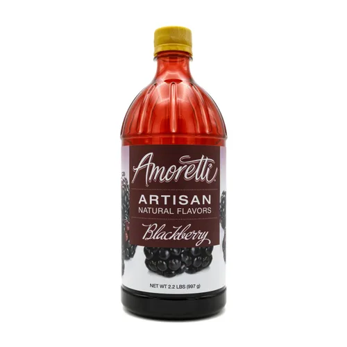 Miniatura 80 de Amoretti - Pasta natural de sabor artesanal de bayas silvestres, 8 onzas, perfecta para helados, bebidas, pasteles y más, sin conservantes, vegana