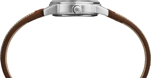 Miniatura 2 de Timex Expedition Field Mini 26 mm Women's Brown Leather Strap Quartz Watch