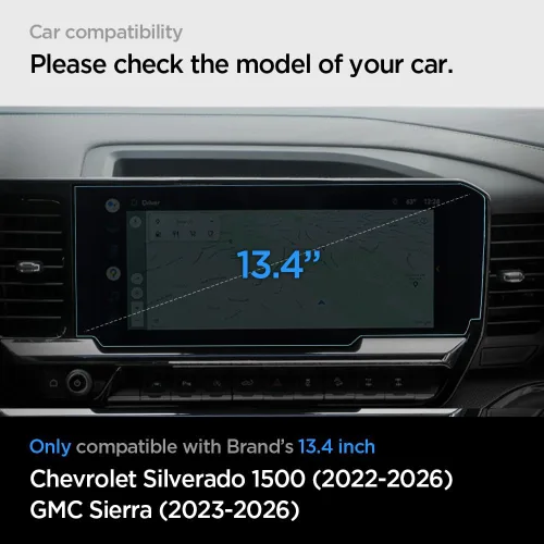 Miniatura 2 de Spigen GlasTR Slim - Protector de pantalla para Silverado/Sierra 13.4