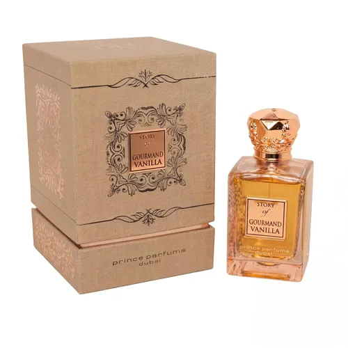 Miniatura 10 de Prince Parfums Dubai - Story of Vanille Pachuli para mujer - 3.4 onzas - Extrait de Parfum - Atractiva fusión floral de vainilla, pachulí y haba