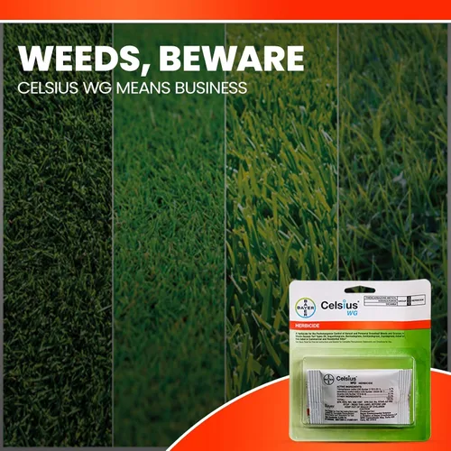 Miniatura 6 de Eliminador de malezas antes y posteriores al césped - Celsius - WG - 0.226 oz - Control de malezas de hoja ancha - Tratamiento de césped - Mata