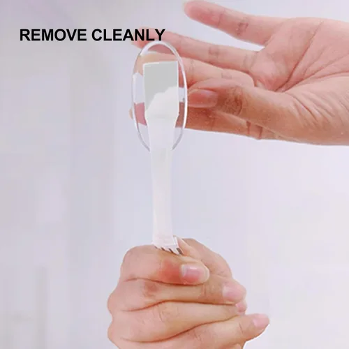 Miniatura 7 de Ganchos de pared de alambre pequeño transparente, 15 ganchos con 20 tiras adhesivas, ganchos colgantes sin daños, sin taladro, sin herramientas