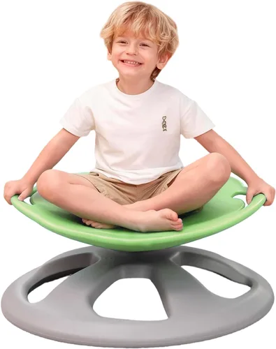 Miniatura 9 de BABAMU Juguetes sensoriales para niños con autismo, productos sensoriales para autismo, para sentarse y girar, juguetes para autismo, silla Rojo +