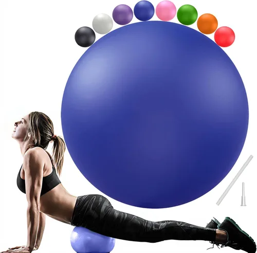 Miniatura 8 de PL-0003 Bola suave del ejercicio, silla de bola de yoga anti-estallido apoya 2200lbs PL-0003