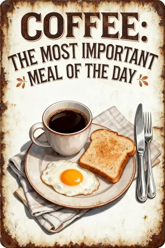 Miniatura 15 de Life is too short for bad coffee cartel de metal de 8 x 12 pulgadas, decoración de pared retro para la cueva del hombre, hogar, bar, cocina, garaje