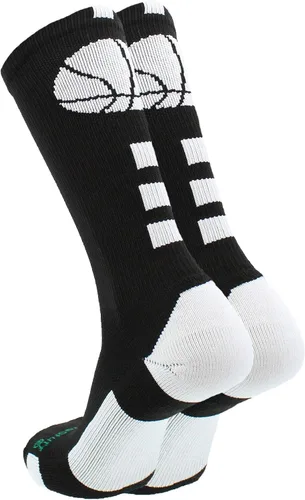 Miniatura 2 de Calcetines de baloncesto para niños, niñas, hombres, mujeres, calcetines atléticos, tallas para jóvenes y adultos, fabricados en los Estados Unidos