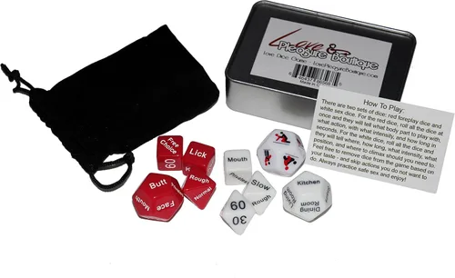 Dados sexuales - Juego de amor divertido y picante para parejas adultas, regalo divertido para soltero, despedida de soltera o fiesta de despedida