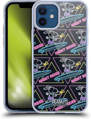 Miniatura 59 de Head Case Designs Peanuts Tropical Surf Snoopy Aloha Disco Gel Funda con licencia oficial [protección de grado militar] compatible con Apple iPhone